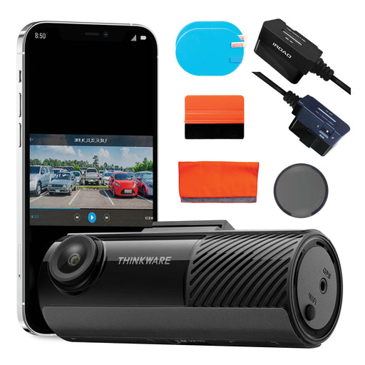 [New Driver Bundle] Thinkware F70 Pro + Bonus 2-Year Extended Warranty - Dash Cam Bundles - {{ collection.title }} - 1-Channel, 1080p Full HD @ 30 FPS, 12V Plug-and-Play, ADAS, Adhesive Mount, App Compatible, Bluetooth, Cloud, Dash Cam Bundles, G-Sensor, GPS, Hardwire Install, Loop Recording, Mobile App Viewer, Night Vision, Parking Mode, sale, South Korea, Super Capacitor, Wi-Fi - BlackboxMyCar