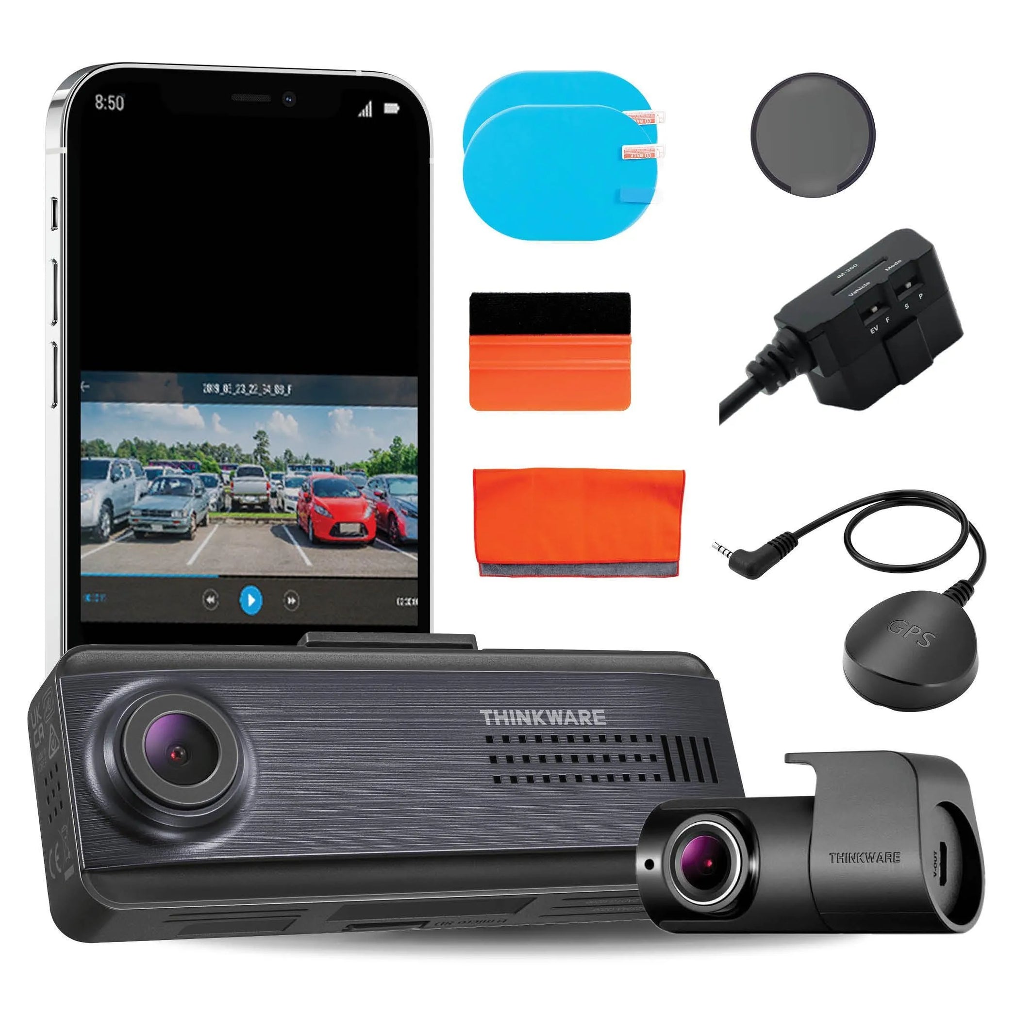 [Nuevo paquete de controladores] Thinkware Q200 2CH + cable de