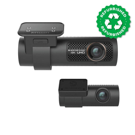 [REFURBISHED] BlackVue DR900X-2CH 4K Dual-Channel Cloud Dash Cam - Dash Cams - {{ collection.title }} - 2-Channel, 4K UHD @ 30 FPS, Adhesive Mount, Cloud, Dash Cams, Desktop Viewer, G-Sensor, GPS, Hardwire Install, Loop Recording, LTE, Mobile App, Mobile App Viewer, Night Vision, Parking Mode, Rear Camera, South Korea, Wi-Fi - BlackboxMyCar