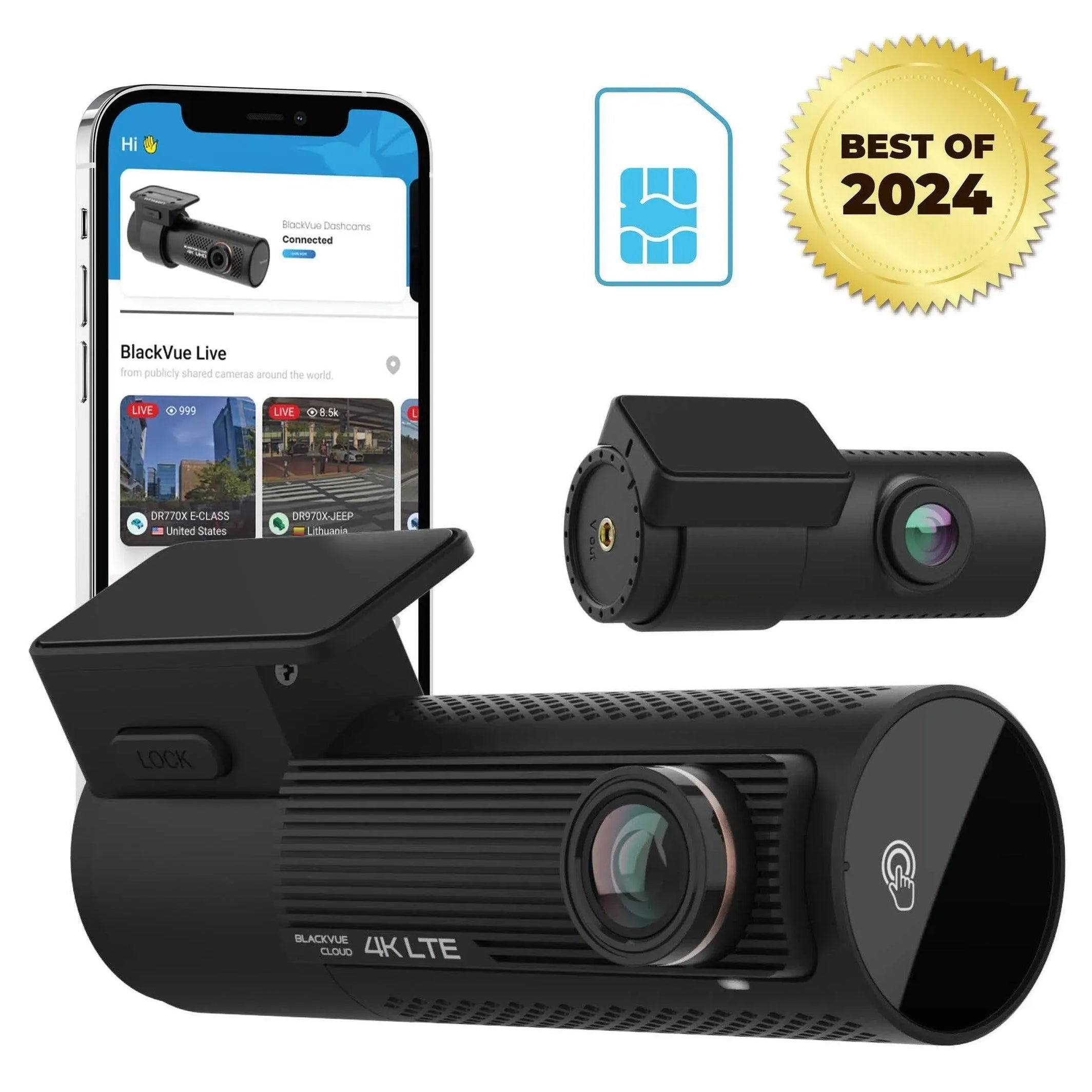 [REFURBISHED] BlackVue DR970X2CH LTE Plus 4K UHD Cloud Dash Cam BlackVue BlackboxMyCar