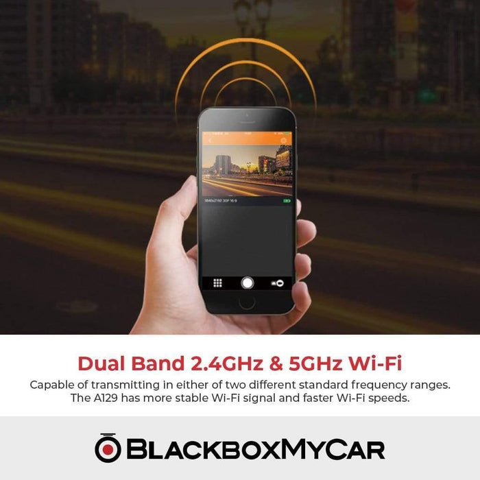 [REFURBISHED - CLEARANCE] VIOFO A129 Duo - Dash Cams - {{ collection.title }} - 1080p Full HD @ 30 FPS, 2-Channel, Adhesive Mount, China, Dash Cams, Display Screen, G-Sensor, GPS, Loop Recording, Mobile App Viewer, Night Vision, Parking Mode, Super Capacitor, Wi-Fi - BlackboxMyCar