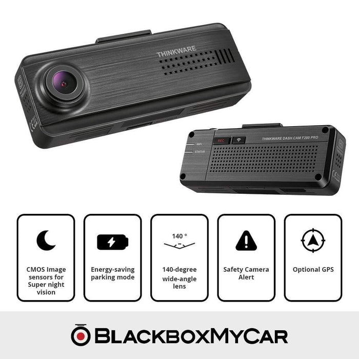 [REFURBISHED] Thinkware F200 PRO Single Channel Full HD WiFi Dash Cam -  - [REFURBISHED] Thinkware F200 PRO Single Channel Full HD WiFi Dash Cam -  - BlackboxMyCar