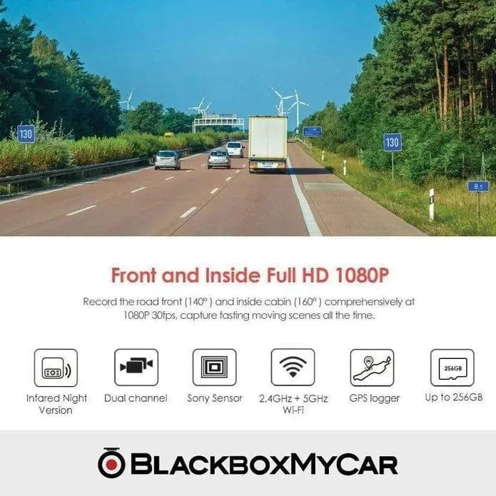 [REFURBISHED] VIOFO A129 Duo IR (Cabin View) Dash Cam - Dash Cams - {{ collection.title }} - Dash Cams - BlackboxMyCar