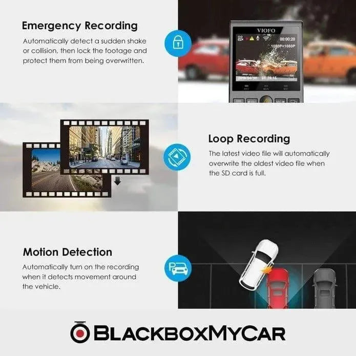 [REFURBISHED] VIOFO A129 Duo IR (Cabin View) Dash Cam - Dash Cams - {{ collection.title }} - Dash Cams - BlackboxMyCar