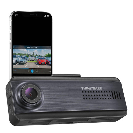 Thinkware Q200 1-Channel 2K QHD Dash Cam - Dash Cams - {{ collection.title }} - 1-Channel, 256GB, 2K QHD @ 30 FPS, ADAS, Adhesive Mount, App Compatible, Camera Alerts, Dash Cams, Desktop Viewer, G-Sensor, GPS, Hardwire Install, Loop Recording, Mobile App, Mobile App Viewer, Night Vision, Parking Mode, Rear Camera, Security, South Korea, Voice Alerts, Wi-Fi - BlackboxMyCar