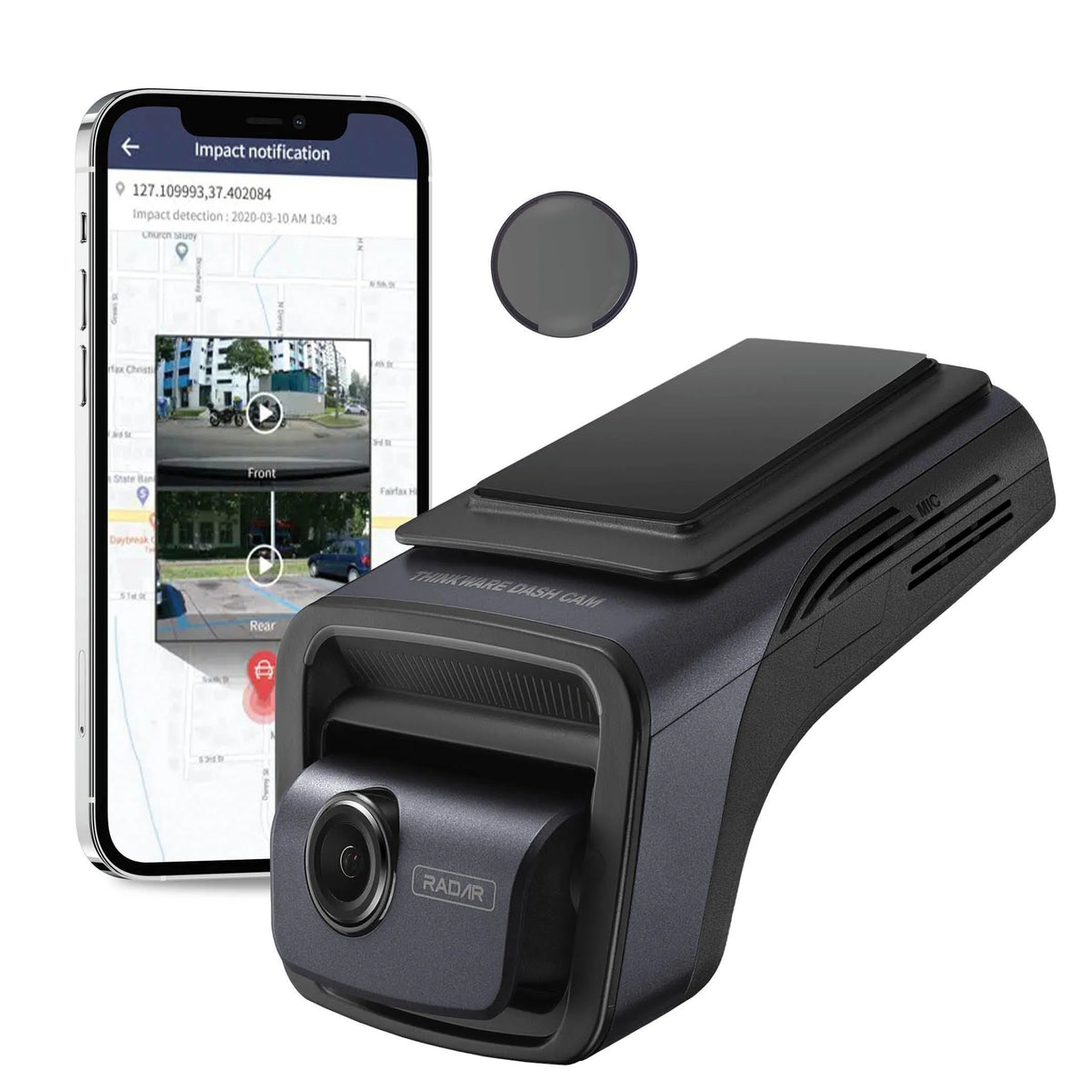 Thinkware U3000 4K UHD Single-Channel Cloud Dash Cam | BlackboxMyCar