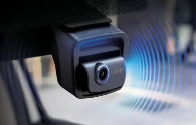 Thinkware RADAR monitors nearby movement while the dash cam uses less parking power.