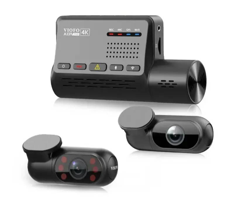 VIOFO A129 Pro and A139 Pro camera components
