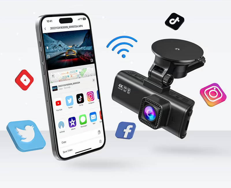 Redtiger F7NP Wi-Fi connection and mobile sharing