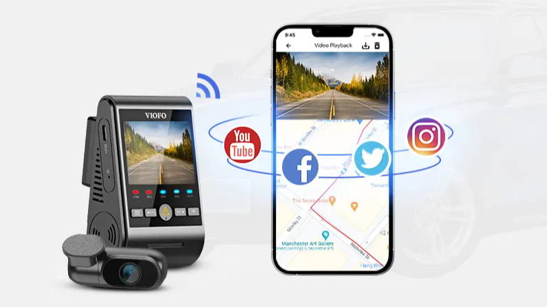 Does the VIOFO A229 have Wi-Fi Connectivity? illustration
