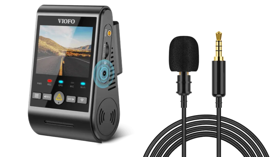 Does the VIOFO A229 support audio recording? illustration