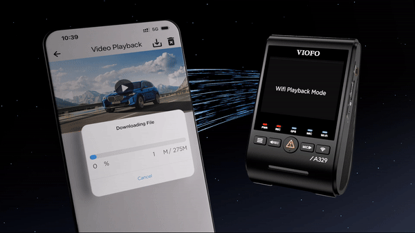 VIOFO A329 In-Depth Review animated demonstration