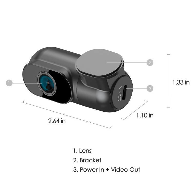 Easy Mounting with VIOFO Static Stickers illustration