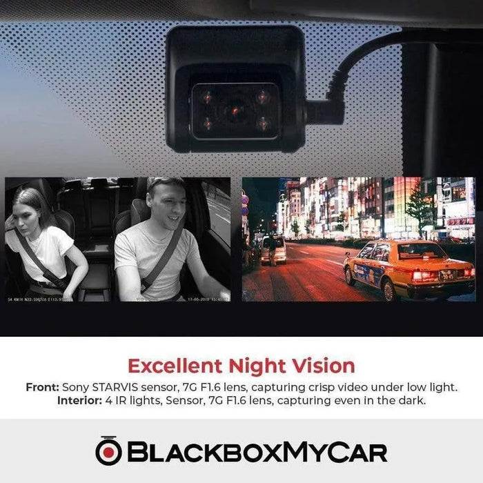 [REFURBISHED] VIOFO A129 Duo IR (Infrared) Dash Cam - Dash Cams - {{ collection.title }} - 1080p Full HD @ 30 FPS, 12V Plug-and-Play, 2-Channel, 256GB, Adhesive Mount, App Compatible, China, Dash Cams, Display Screen, G-Sensor, GPS, Hardwire Install, Infrared (IR), Loop Recording, Mobile App, Mobile App Viewer, Night Vision, Parking Mode, sale, Security, Super Capacitor, Wi-Fi - BlackboxMyCar Canada