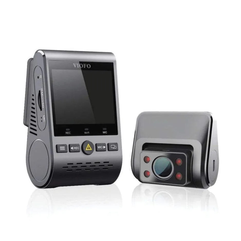 [REFURBISHED] VIOFO A129 Duo IR (Infrared) Dash Cam - Dash Cams - {{ collection.title }} - 1080p Full HD @ 30 FPS, 12V Plug-and-Play, 2-Channel, 256GB, Adhesive Mount, App Compatible, China, Dash Cams, Display Screen, G-Sensor, GPS, Hardwire Install, Infrared (IR), Loop Recording, Mobile App, Mobile App Viewer, Night Vision, Parking Mode, sale, Security, Super Capacitor, Wi-Fi - BlackboxMyCar Canada