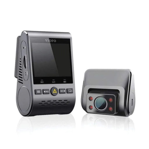 [REFURBISHED] VIOFO A129 Duo IR (Infrared) Dash Cam - Dash Cams - {{ collection.title }} - 1080p Full HD @ 30 FPS, 12V Plug-and-Play, 2-Channel, 256GB, Adhesive Mount, App Compatible, China, Dash Cams, Display Screen, G-Sensor, GPS, Hardwire Install, Infrared (IR), Loop Recording, Mobile App, Mobile App Viewer, Night Vision, Parking Mode, sale, Security, Super Capacitor, Wi-Fi - BlackboxMyCar Canada