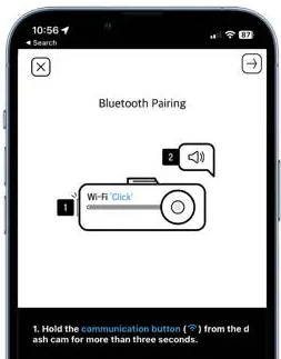 How does Bluetooth in dash cams work? illustration