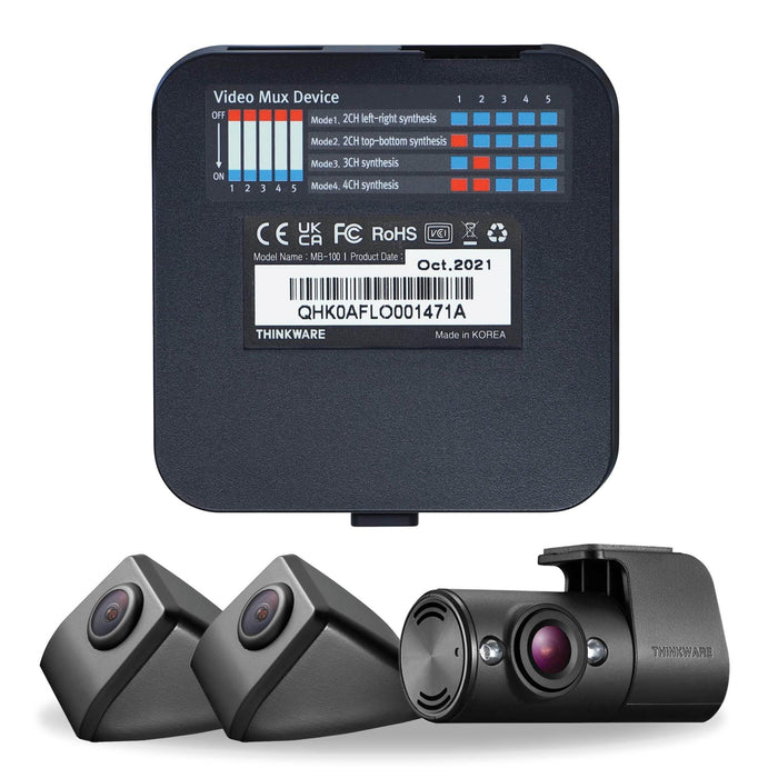 Q1000 Dash Cam Front and Rear Cam Bundle with Radar - Thinkware Store