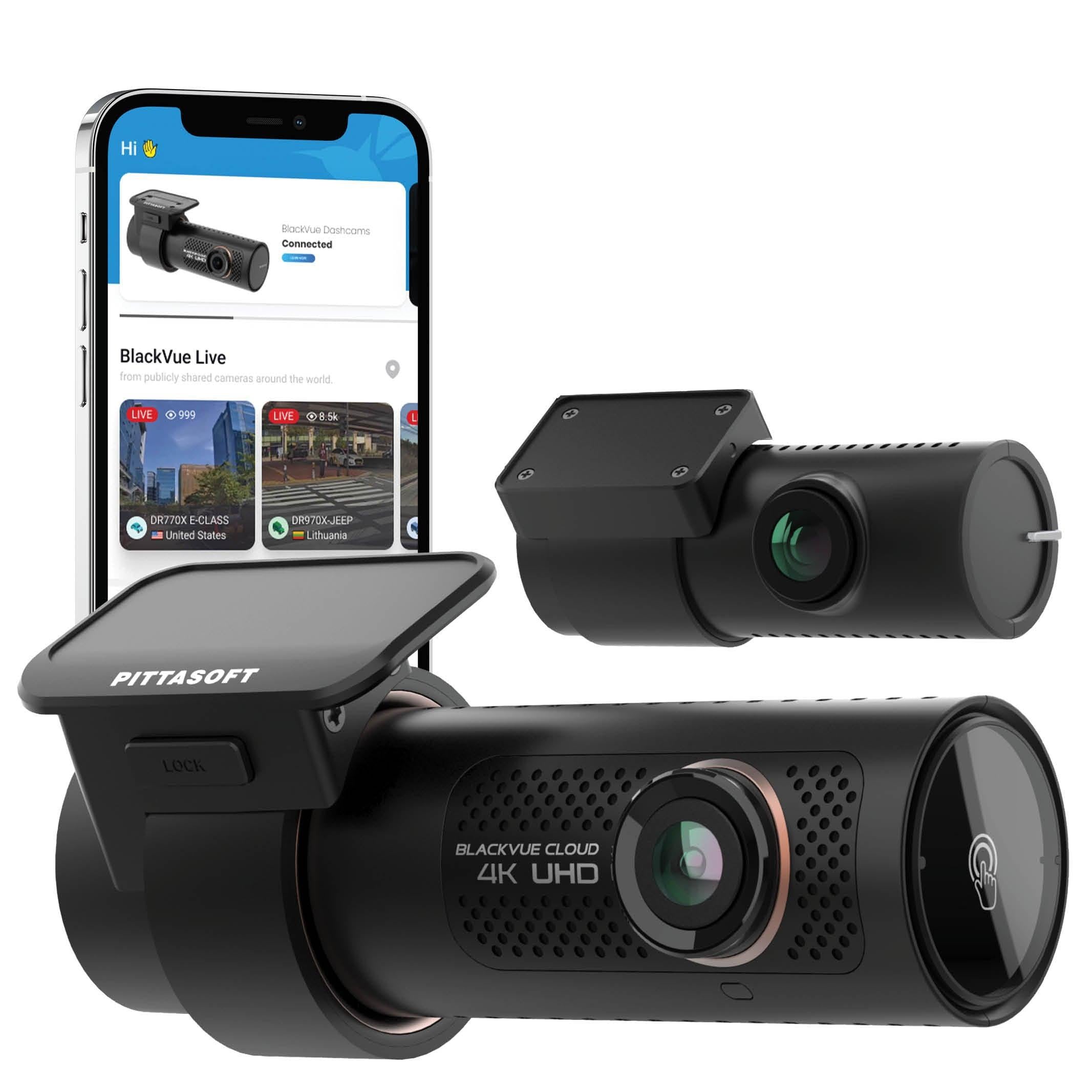  Nexar One 4K Connected Dash Cam - Front Dash Cam with Live  Alerts and Remote Streaming - Car Camera with WiFi Bluetooth and Parking  Mode 64 GB (Road-View only) : Electronics