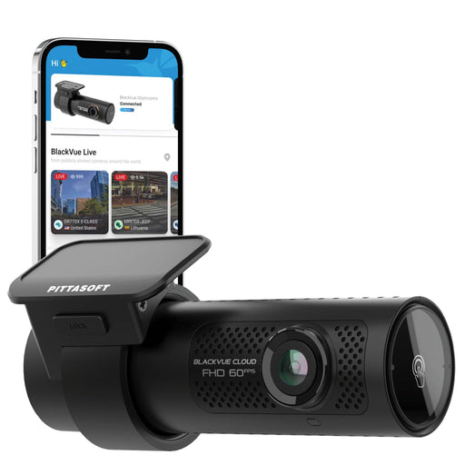 BlackVue DR770X-1CH Full HD Cloud Dash Cam - Dash Cams - {{ collection.title }} - 1-Channel, 1080p Full HD @ 60 FPS, Adhesive Mount, App Compatible, Bluetooth, Cloud, Dash Cams, Desktop Viewer, G-Sensor, GPS, Hardwire Install, Loop Recording, Mobile App, Mobile App Viewer, Night Vision, Parking Mode, Security, South Korea, Super Capacitor, Wi-Fi - BlackboxMyCar