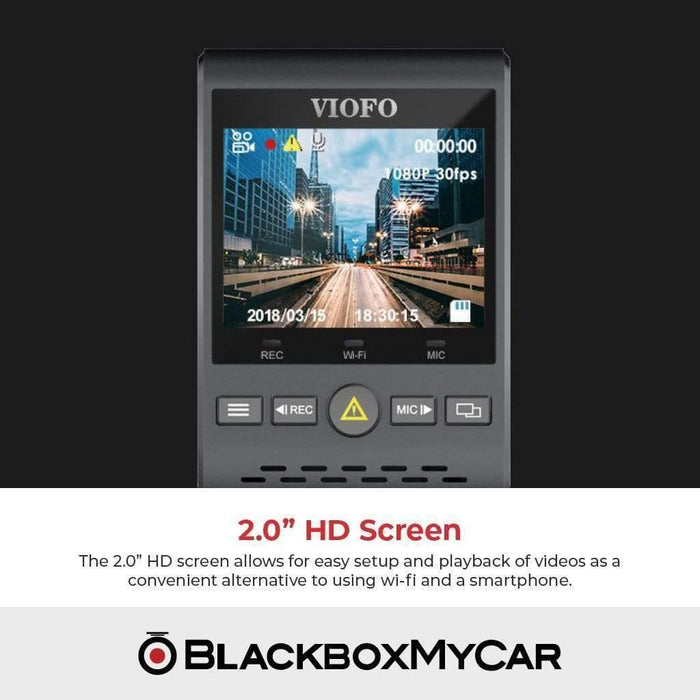 Viofo A129 Pro Duo 4K UHD Front + FHD Rear 2-Ch Wifi Dash Camera A129 PRO  DUO